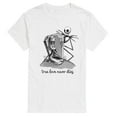 thumbnail image 1 of The Nightmare Before Christmas - True Love Never Dies - Men's Short Sleeve Graphic T-Shirt, 1 of 5