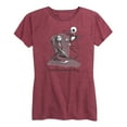 thumbnail image 1 of The Nightmare Before Christmas - True Love Never Dies - Women's Short Sleeve Graphic T-Shirt, 1 of 5