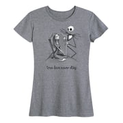 The Nightmare Before Christmas - Womens Short Sleeve Graphic T-Shirt