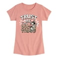 thumbnail image 1 of The Nightmare Before Christmas - Trust Me I'm A Doctor - Toddler And Youth Girls Short Sleeve Graphic T-Shirt, 1 of 5