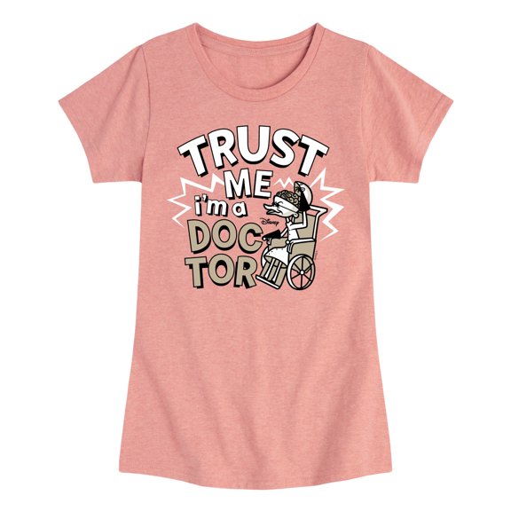 The Nightmare Before Christmas - Trust Me I'm A Doctor - Toddler And Youth Girls Short Sleeve Graphic T-Shirt