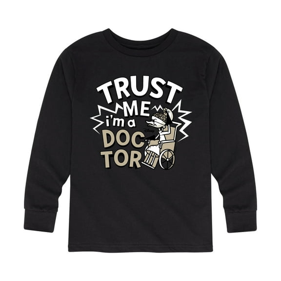 The Nightmare Before Christmas - Trust Me I'm A Doctor - Youth Long Sleeve Graphic T-Shirt