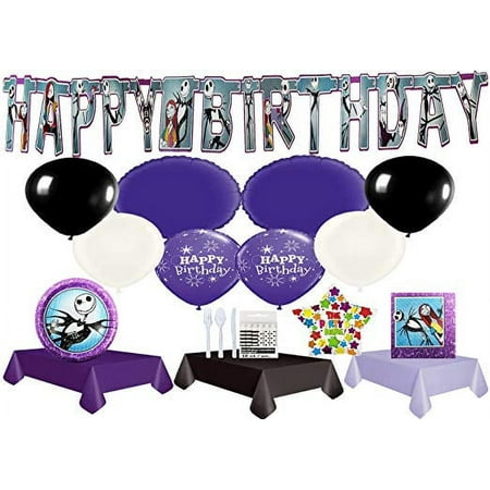 The Nightmare Before Christmas Ultimate Party Pack with Balloons