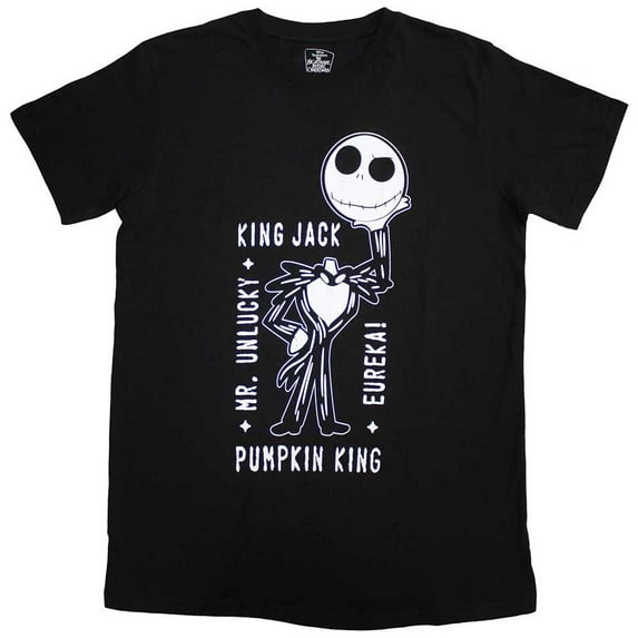 The Nightmare Before Christmas Unisex T-Shirt: Headless Jack (Large)