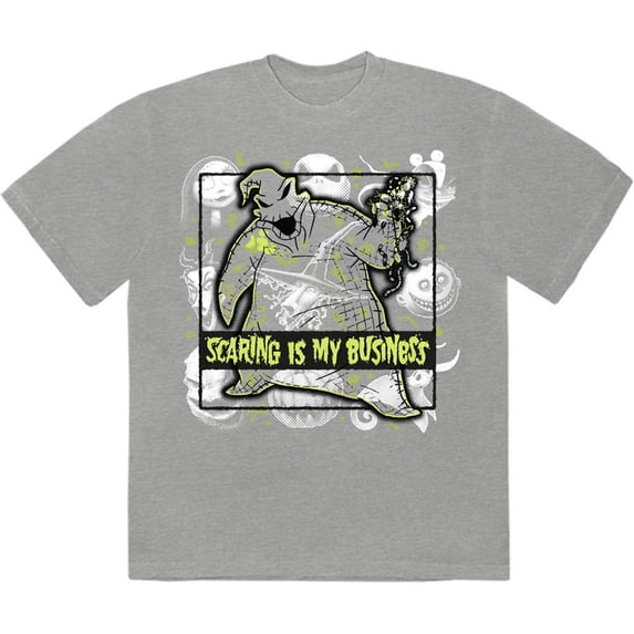 The Nightmare Before Christmas Unisex T-Shirt: Scaring Is My Business (Large)