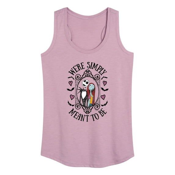 The Nightmare Before Christmas - We're Simply Meant To Be - Women's Racerback Tank Top