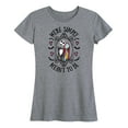 thumbnail image 1 of The Nightmare Before Christmas - We're Simply Meant To Be - Women's Short Sleeve Graphic T-Shirt, 1 of 5