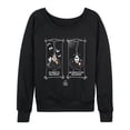 thumbnail image 1 of The Nightmare Before Christmas - When It's Halloween - Women's French Terry Long Sleeve Pullover, 1 of 4