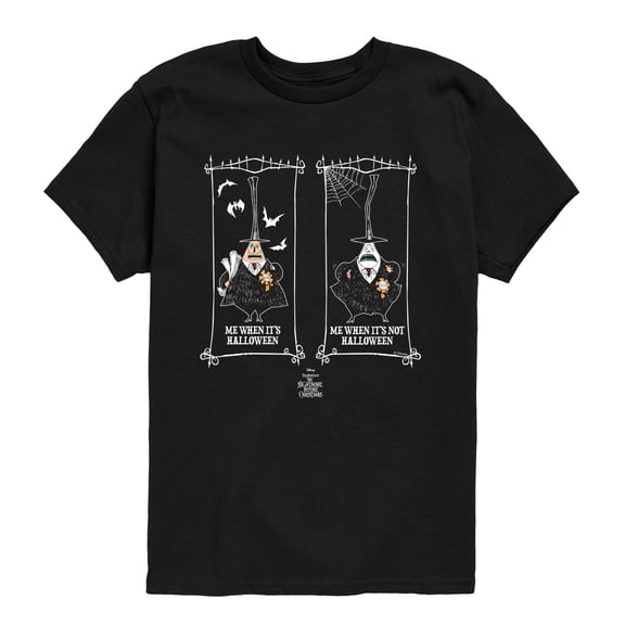 The Nightmare Before Christmas - When It's Halloween - Youth Boys Short Sleeve Graphic T-Shirt