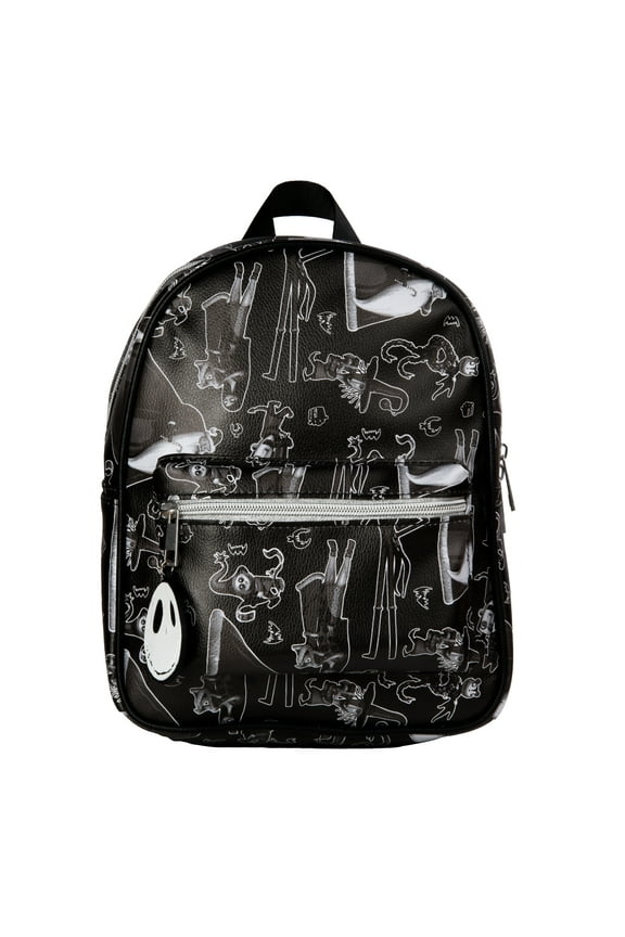 Women's Allover Print Faux Leather Mini Backpack