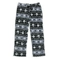 thumbnail image 1 of The Nightmare Before Christmas Women's Jack Skellington FairIsle Minky Plush Pajama Pants, 1 of 5
