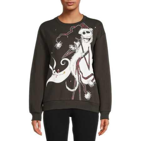The Nightmare Before Christmas Women's Light-Up Pullover