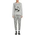 thumbnail image 1 of The Nightmare Before Christmas Women's and Women's Plus Long Sleeve Top and Pants, 3-Piece Gift Set, 1 of 6
