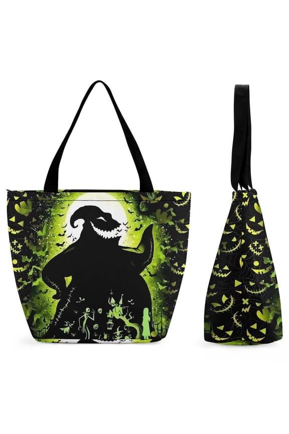 The Nightmare Before Christmas Women's handbags shopping bags fun gift bags gym travel Halloween gifts One size