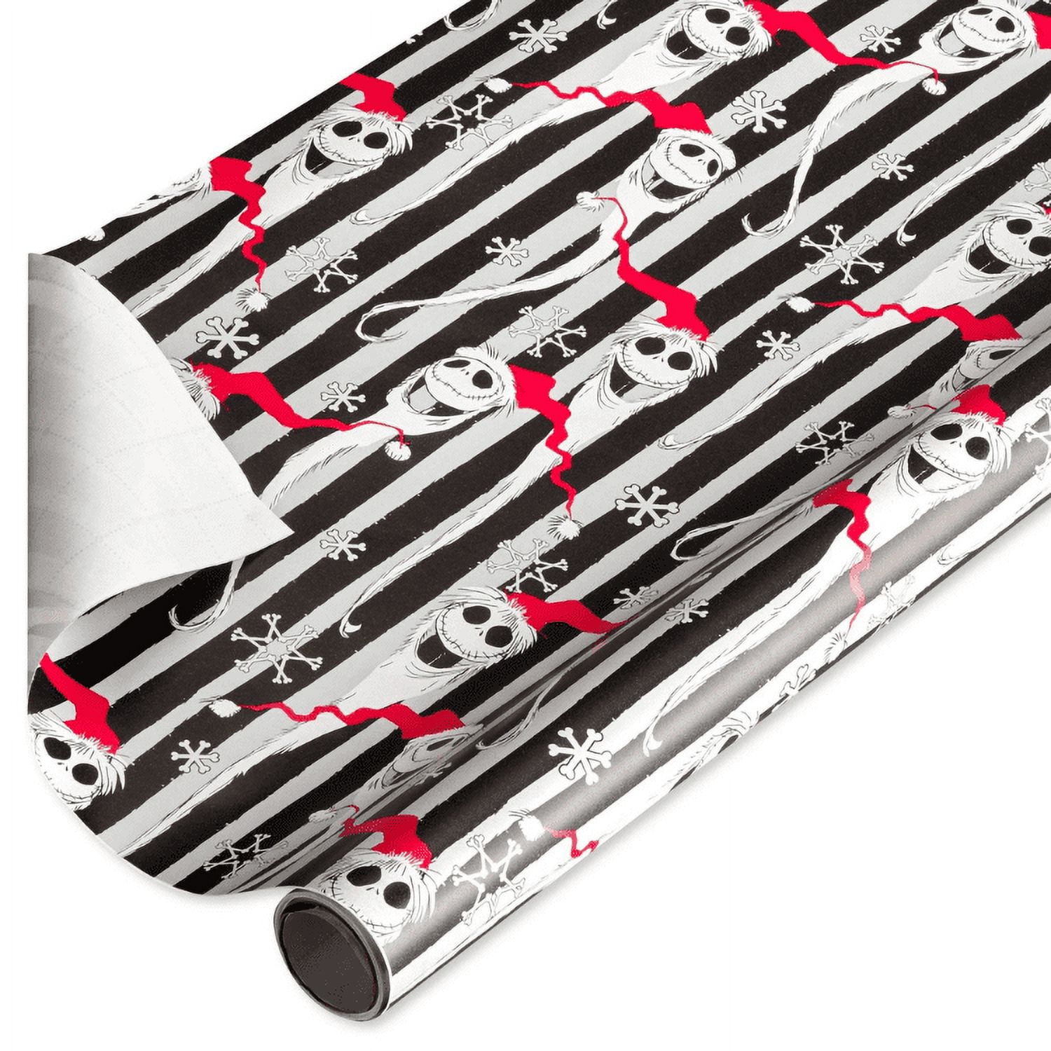 The Nightmare Before Christmas Wrapping Paper One Large Roll (60 Sq Ft)