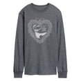 thumbnail image 1 of The Nightmare Before Christmas - Zero Coquette - Men's Long Sleeve Graphic T-Shirt, 1 of 4