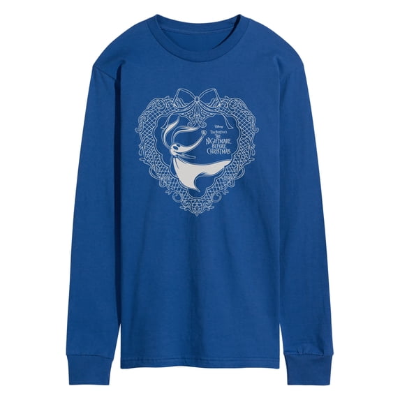 The Nightmare Before Christmas - Zero Coquette - Men's Long Sleeve Graphic T-Shirt