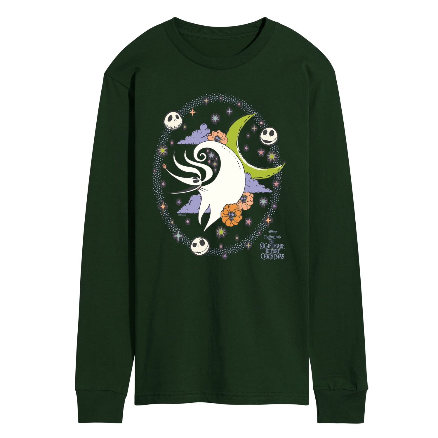 The Nightmare Before Christmas - Zero Frame - Men's Long Sleeve Graphic ...