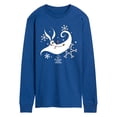 thumbnail image 1 of The Nightmare Before Christmas - Zero Snowflakes - Men's Long Sleeve Graphic T-Shirt, 1 of 4