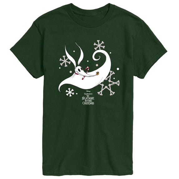 The Nightmare Before Christmas - Zero Snowflakes - Men's Short Sleeve Graphic T-Shirt