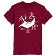 thumbnail image 1 of The Nightmare Before Christmas - Zero Snowflakes - Men's Short Sleeve Graphic T-Shirt, 1 of 3