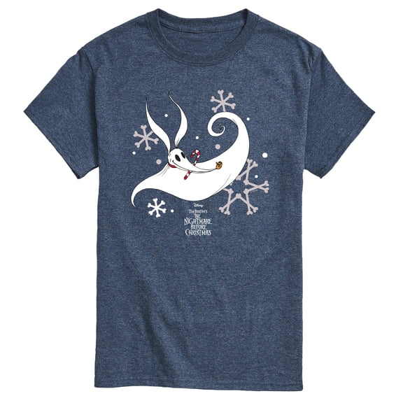 The Nightmare Before Christmas - Zero Snowflakes - Men's Short Sleeve Graphic T-Shirt