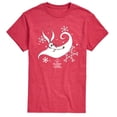 thumbnail image 1 of The Nightmare Before Christmas - Zero Snowflakes - Men's Short Sleeve Graphic T-Shirt, 1 of 4