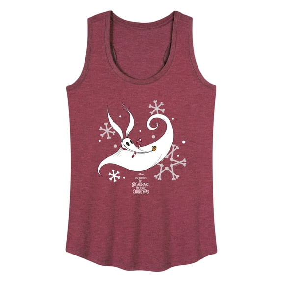 The Nightmare Before Christmas - Zero Snowflakes - Women's Racerback Graphic Tank