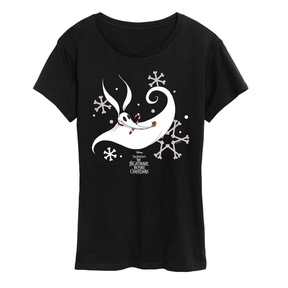 The Nightmare Before Christmas - Zero Snowflakes - Women's Short Sleeve Graphic T-Shirt