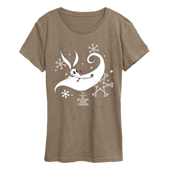 The Nightmare Before Christmas - Zero Snowflakes - Women's Short Sleeve Graphic T-Shirt
