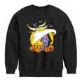 thumbnail image 1 of The Nightmare Before Christmas - Zero - Youth Crewneck Fleece Sweatshirt, 1 of 5