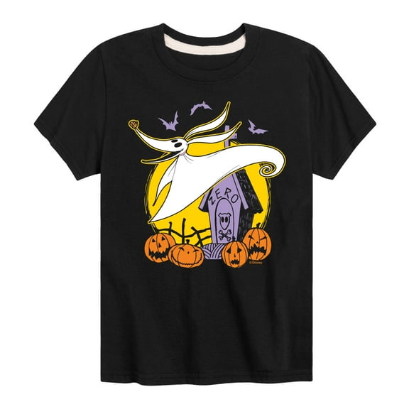 The Nightmare Before Christmas - Zero - Youth Short Sleeve Graphic T-Shirt