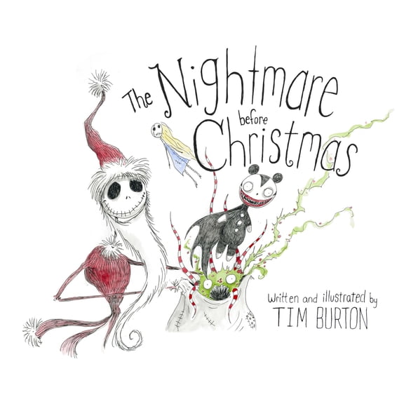 Pre-Owned The Nightmare Before Christmas, by Tim Burton, (Hardcover), JUVENILE FICTION / Humorous Stories, English
