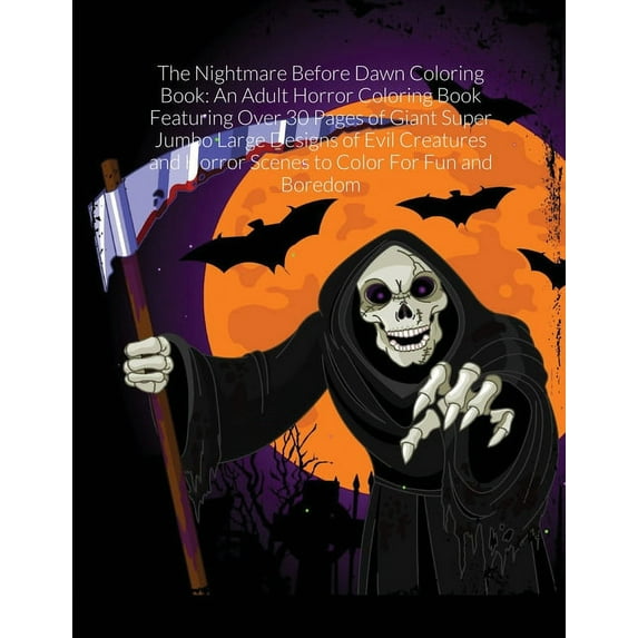 The Nightmare Before Dawn Coloring Book (Paperback)