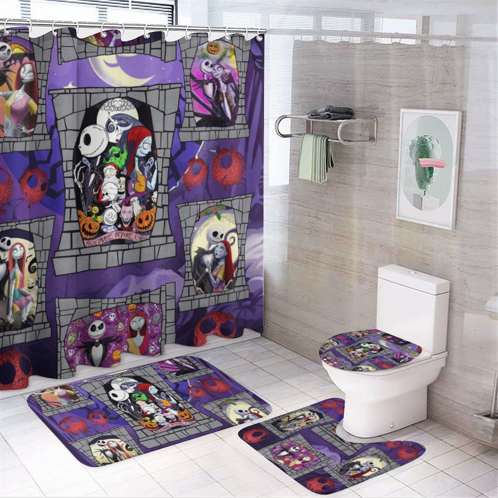 Nightmare Before Christmas Shower Curtain