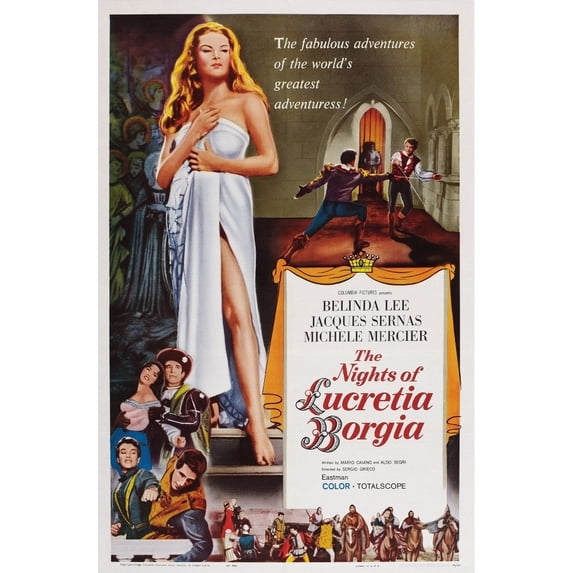 The Nights Of Lucretia Borgia Movie Poster Masterprint