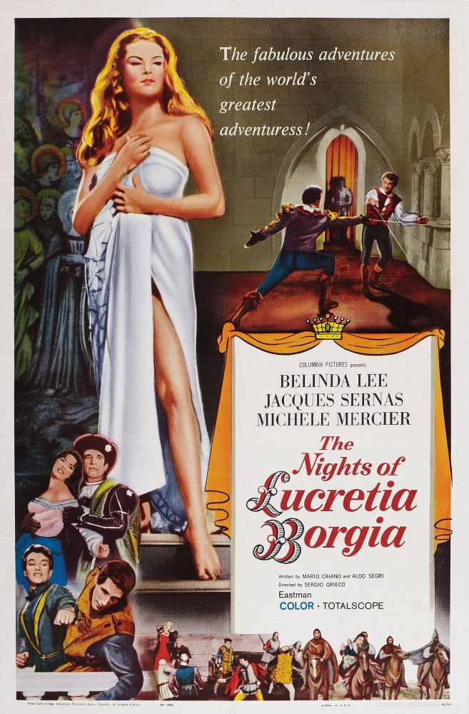 The Nights Of Lucretia Borgia Canvas Art - (24 x 36)