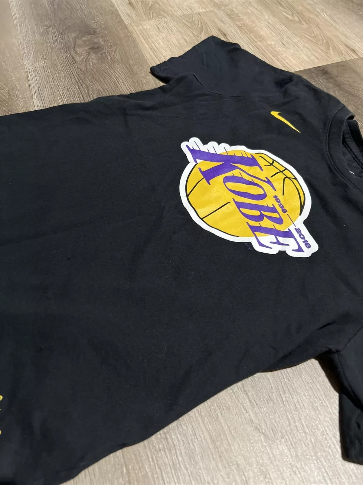 Nike kobe bryant retirement shirt hot sale