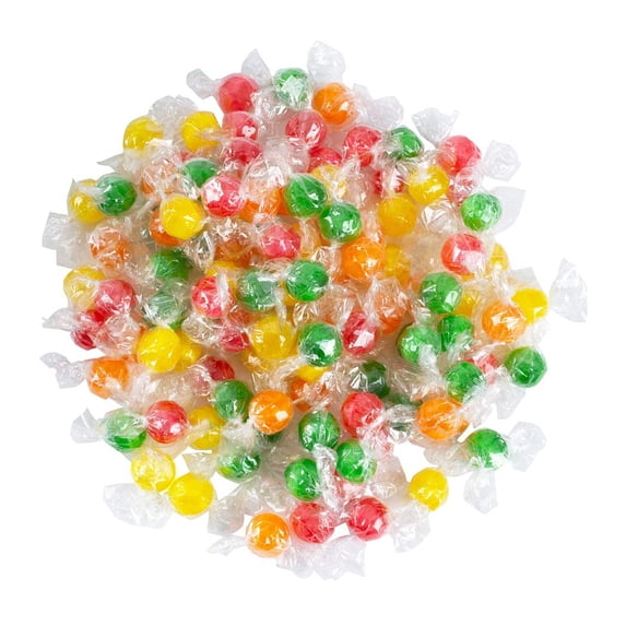The Nile Sweets Sour Fruit Balls Hard Candy Assorted 4 LB