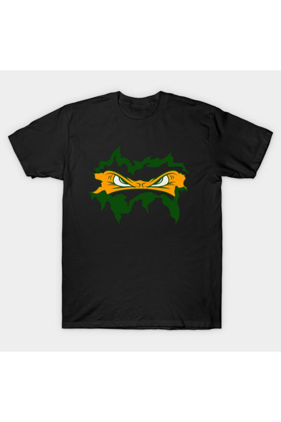 The Ninja Inside Mikey Funny Turtle Personality Retro Sport Unisex T-Shirt, for men & women, up to size 5XL