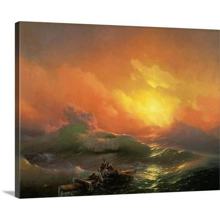 The Ninth Wave by IVAn Ajvazovski The Ninth Wave IVAn Ajvazovski