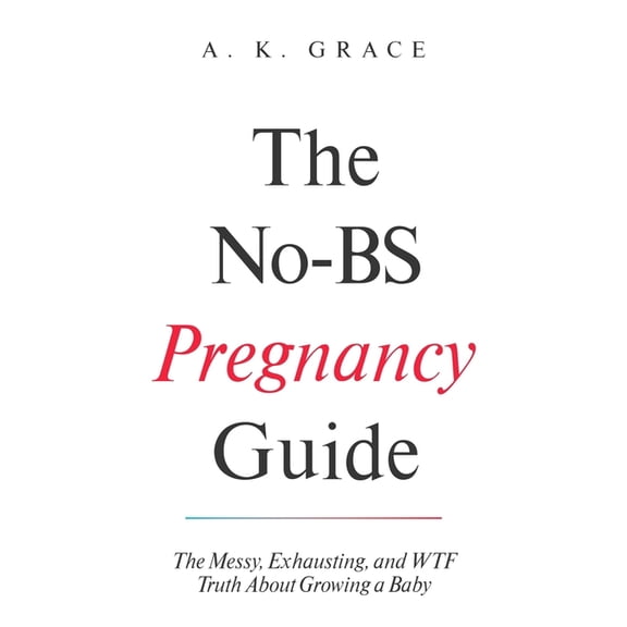 The No-Bs Motherhood The No-BS Pregnancy Guide: The Messy, Exhausting, and WTF Truth About Growing a Baby A Real, Honest, and Funny Pregnancy, Book 1, (Paperback)
