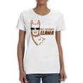thumbnail image 1 of The No Drama Llama. T-Shirt Women -SPIdeals Designs, Female 5X-Large, 1 of 4