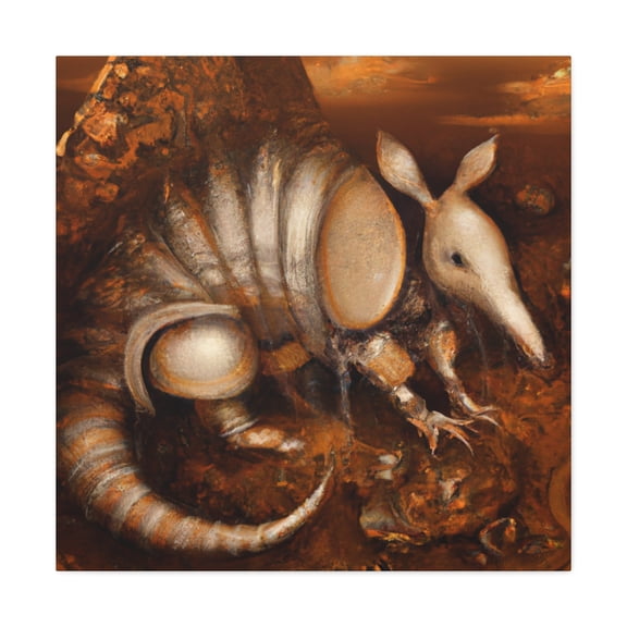"The Noble Armadillo" - Canvas