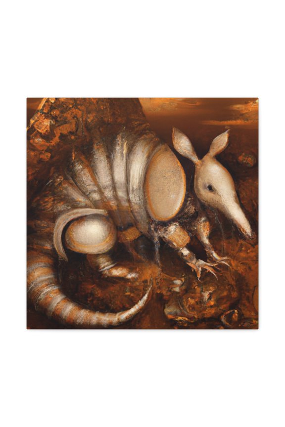 "The Noble Armadillo" - Canvas