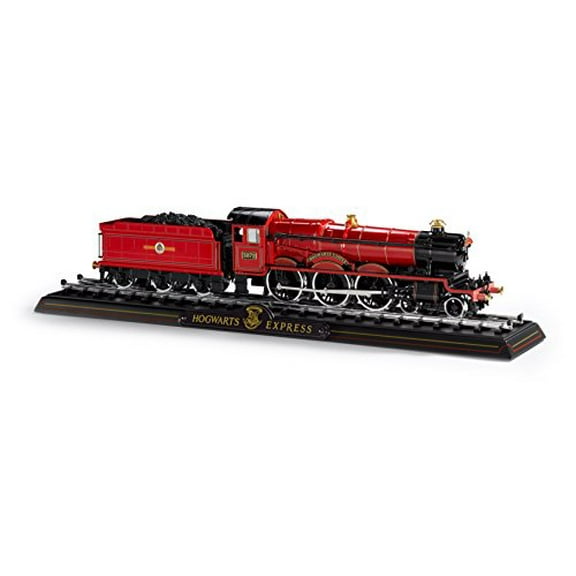 The Noble Collection Hogwarts Express Die Cast Train Model and Base