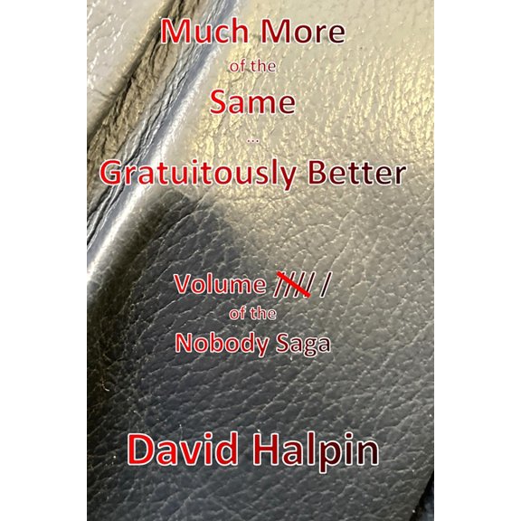 The Nobody Saga Much More of the Same ... Gratuitously Better: Volume //// / of the Nobody Saga, Book 6, (Paperback)