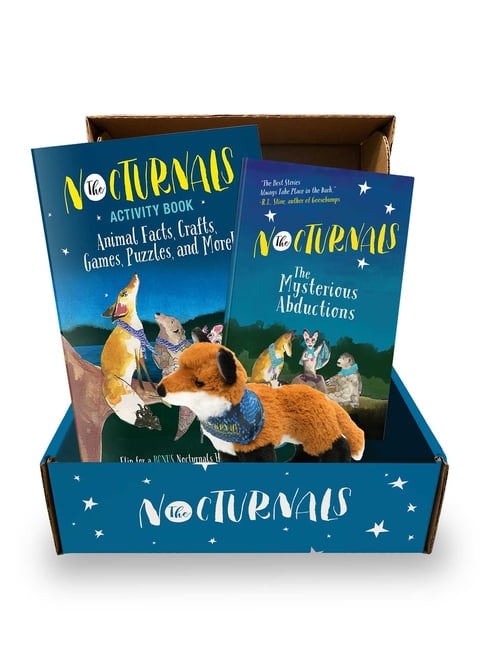 Nocturnals The Nocturnals Adventure Activity Box: Chapter Book, Plush Toy and Activity Book, (Paperback)