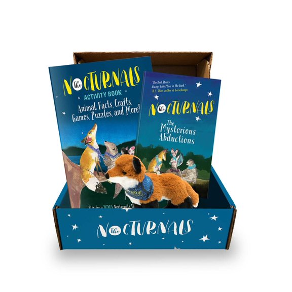 Nocturnals The Nocturnals Adventure Activity Box: Chapter Book, Plush Toy and Activity Book, (Paperback)