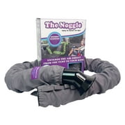 The Noggle - Making The Backseat Cool Again - Quick & Easy to Use Car Travel Accessories for a Comfy Ride Summer or Winter-Air Vent Extender Hose Directs Cool or Warm Air to Your Kids- 8ft, Storm Grey